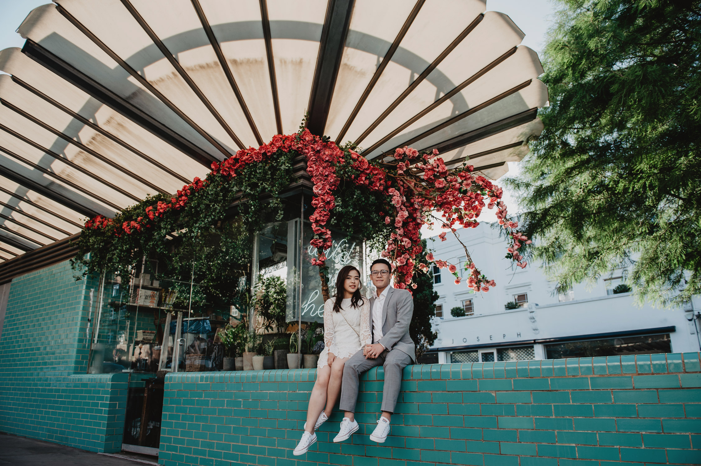 notting hill engagement wedding shoot