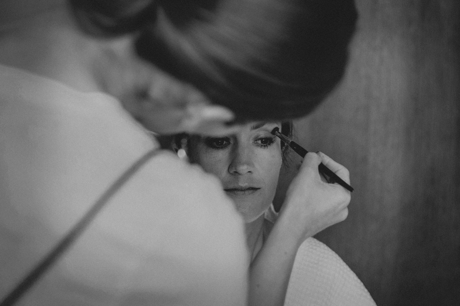 london town hall hotel wedding bride getting ready