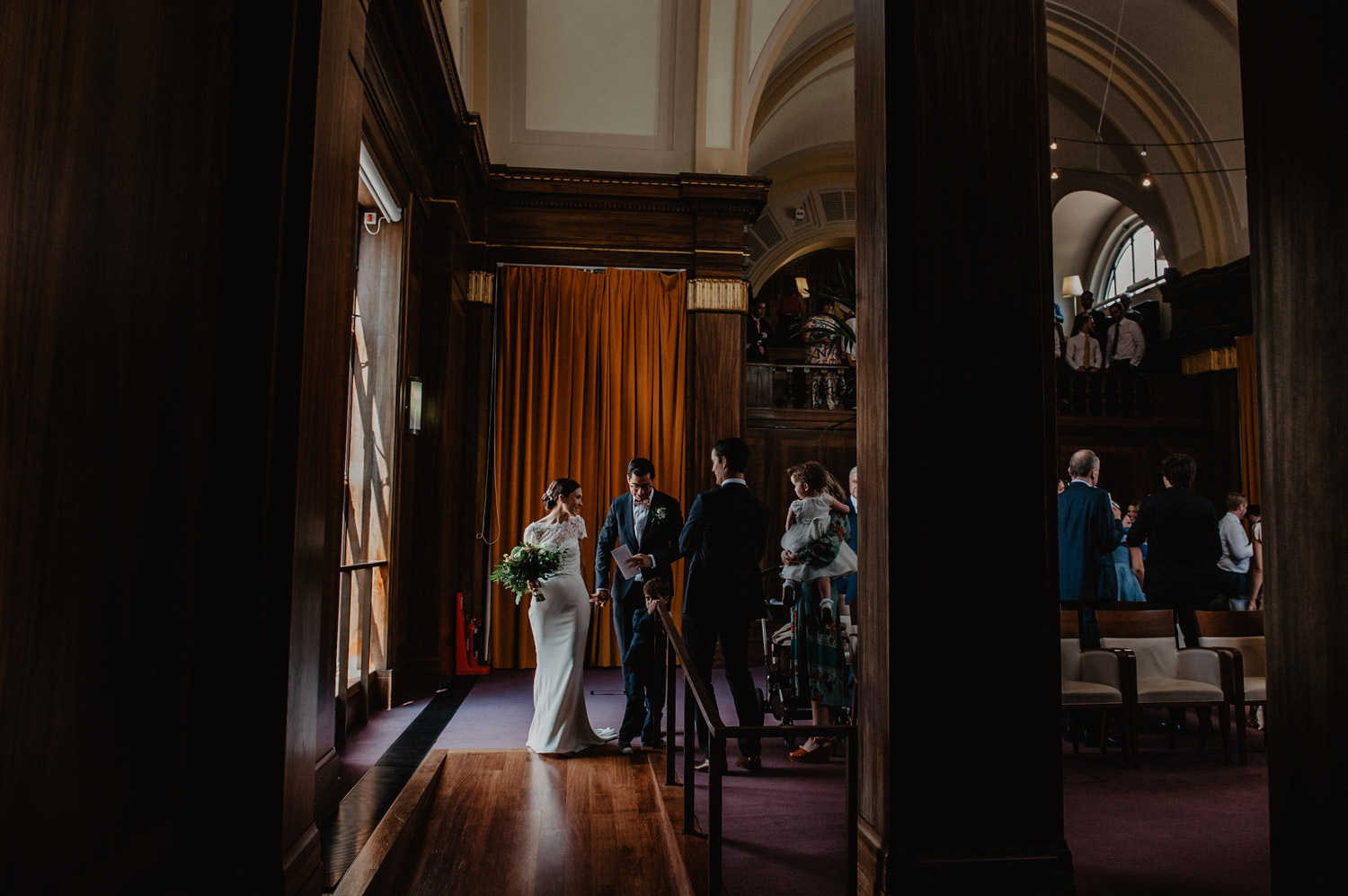 stoke newington town hall wedding photography