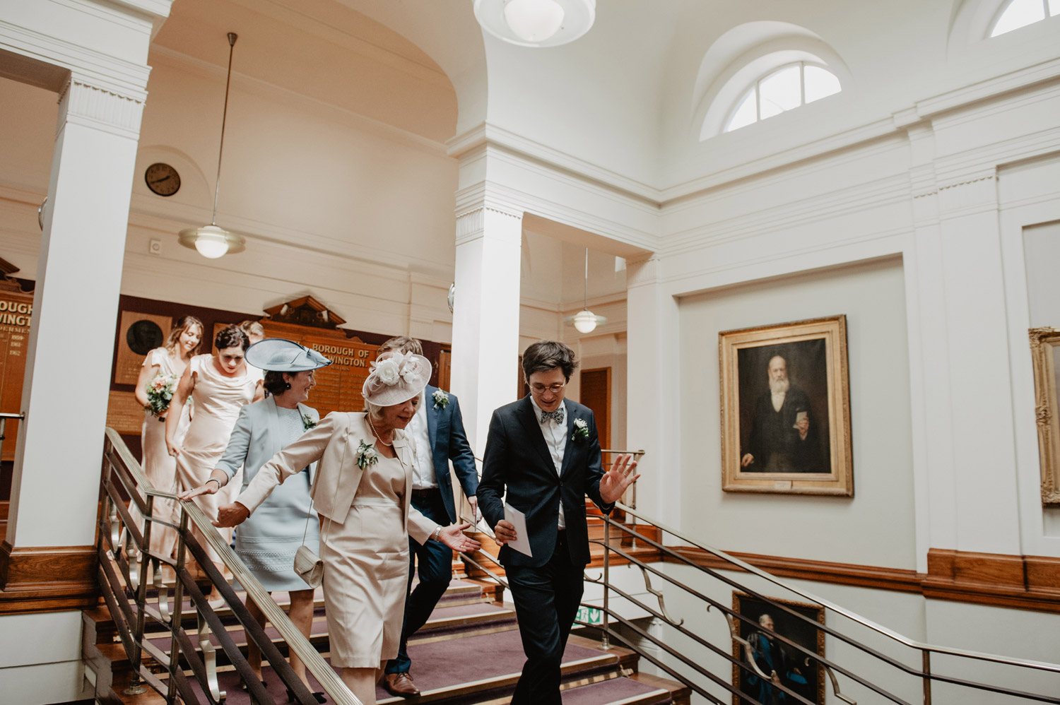 stoke newington town hall wedding photography