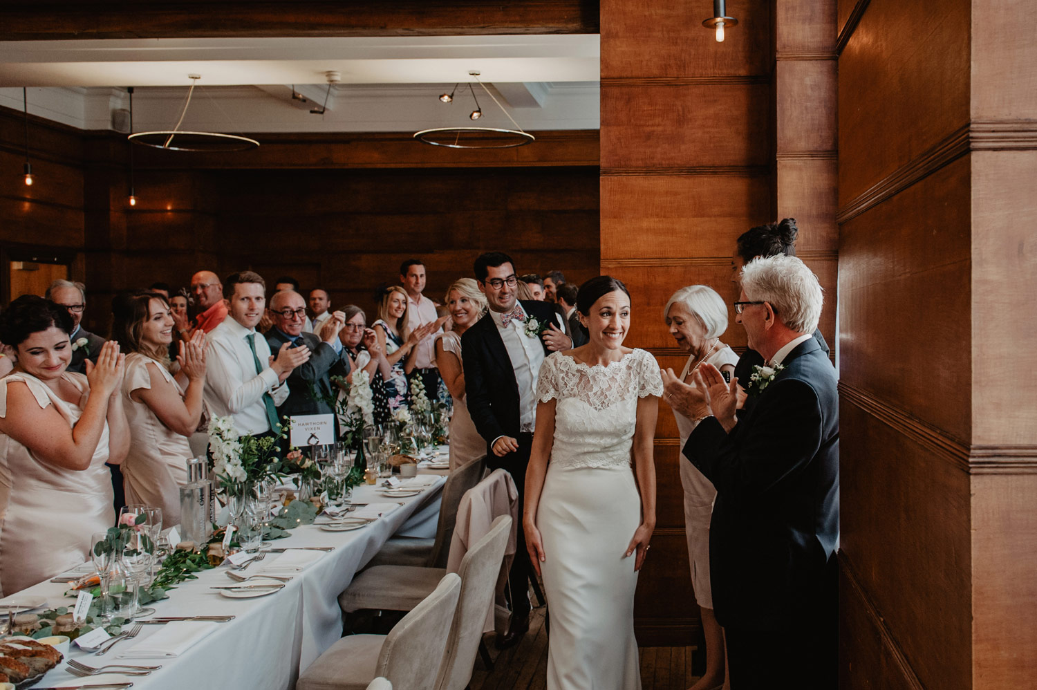 london town hall hotel wedding reception photography