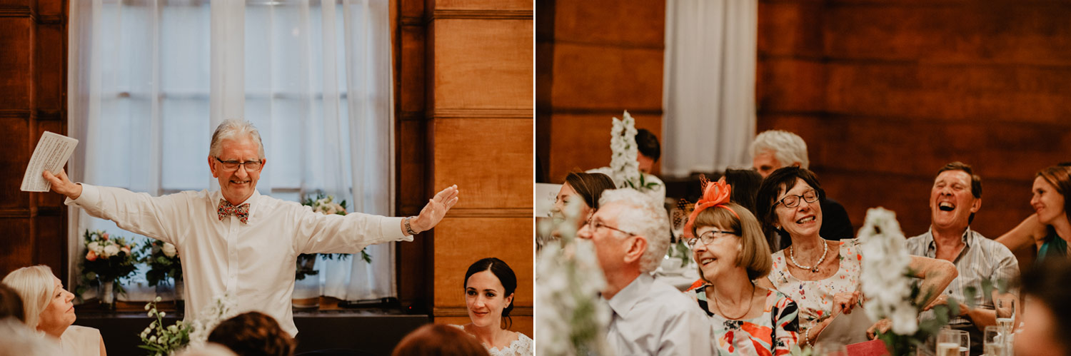 london town hall hotel wedding reception photography