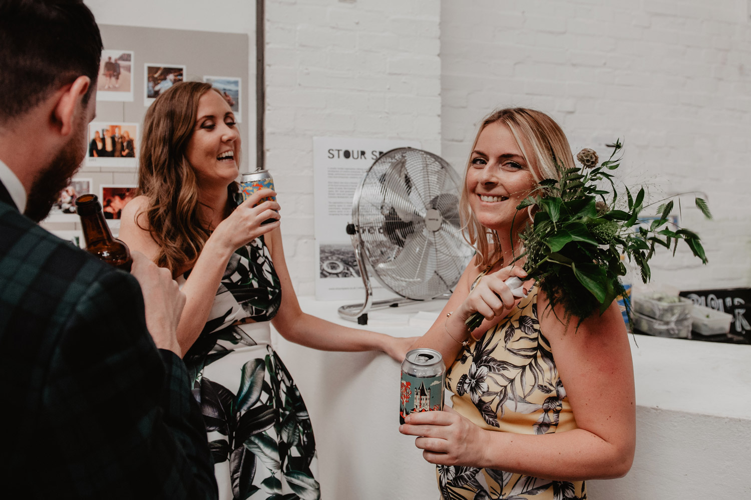 industrial minimalist hackney stour space wedding photography