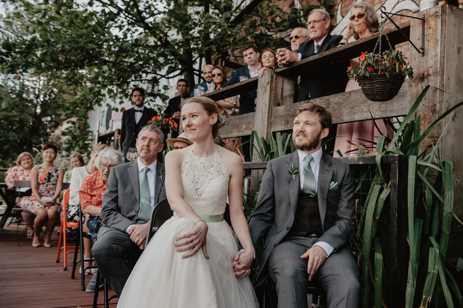 modern industrial minimalist hackney wedding stour space anne schwarz photography