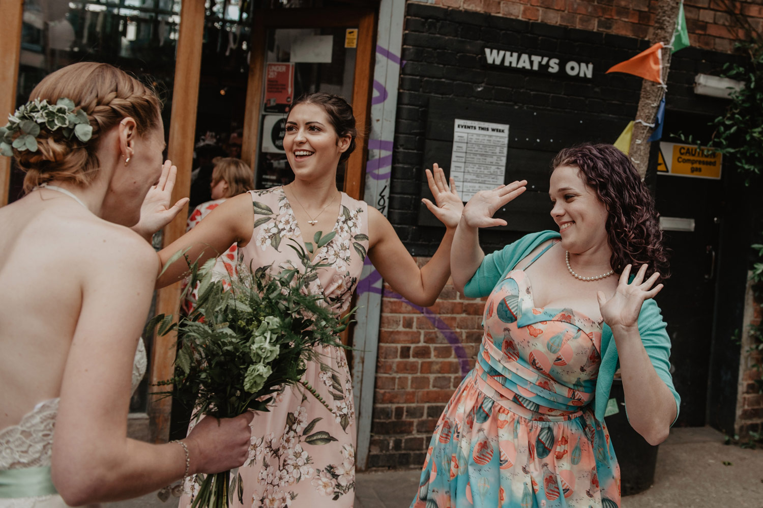 modern industrial minimalist hackney wedding stour space anne schwarz photography