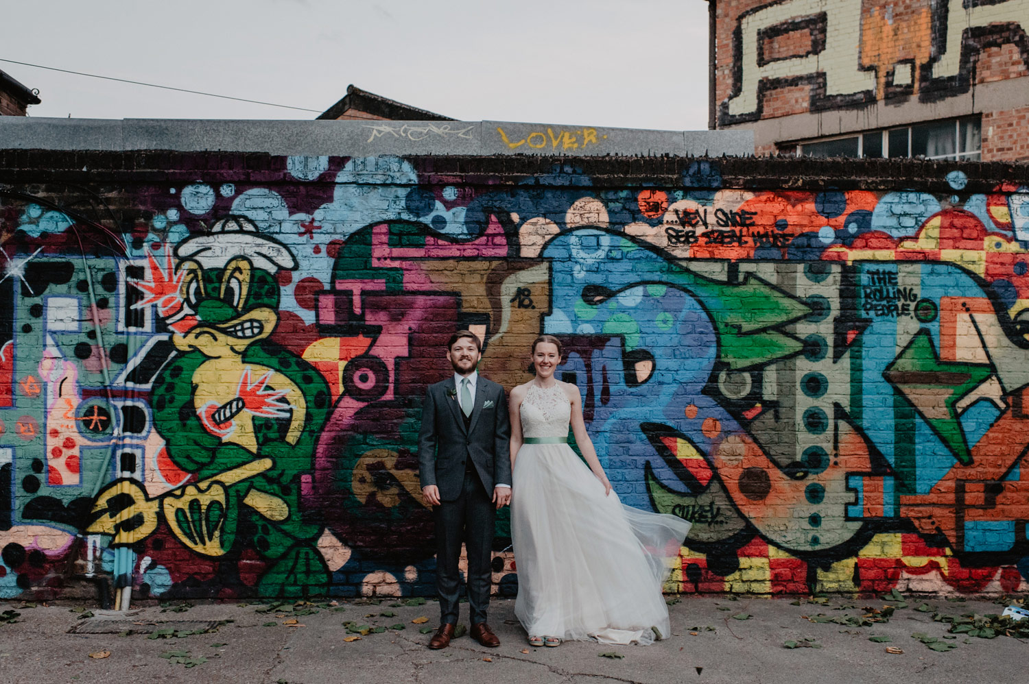 modern industrial minimalist hackney wedding stour space anne schwarz photography