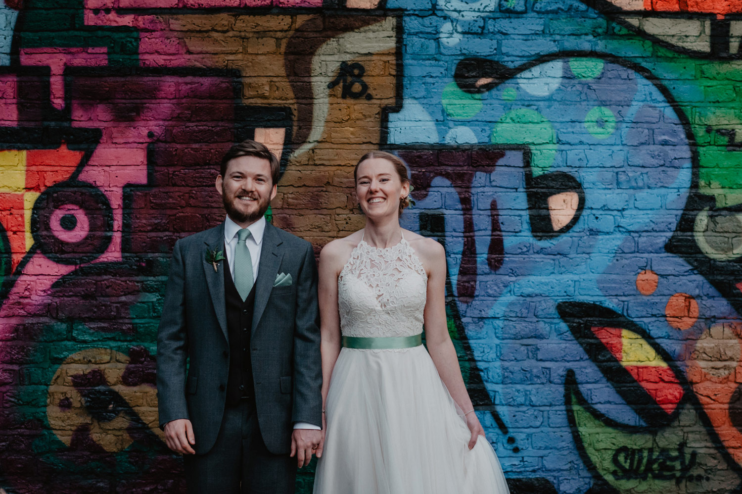 modern industrial minimalist hackney wedding stour space anne schwarz photography