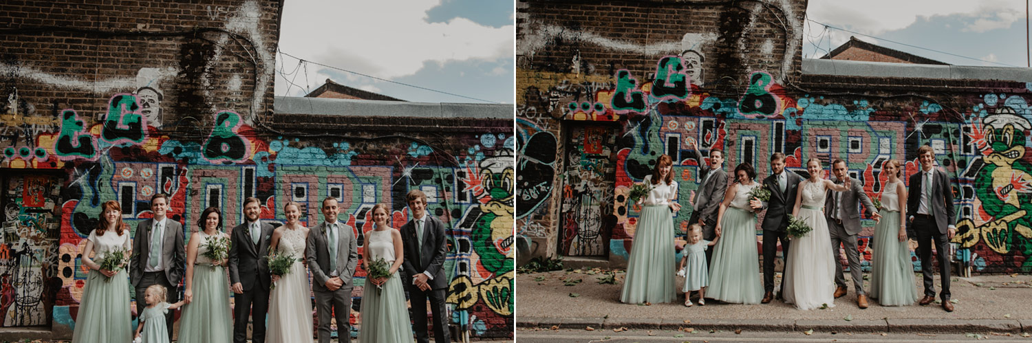 modern industrial minimalist hackney wedding stour space anne schwarz photography