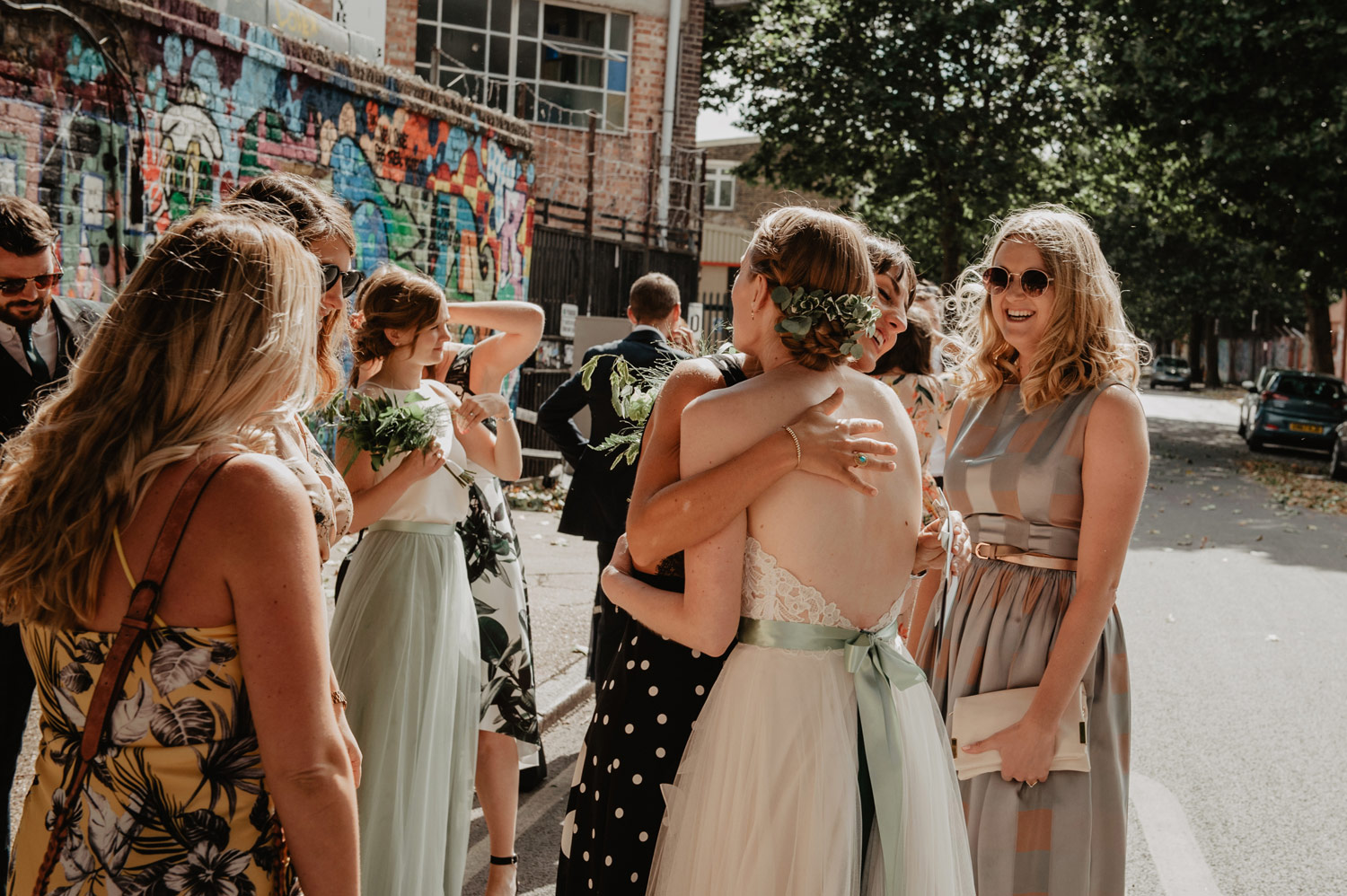 modern industrial minimalist hackney wedding stour space anne schwarz photography