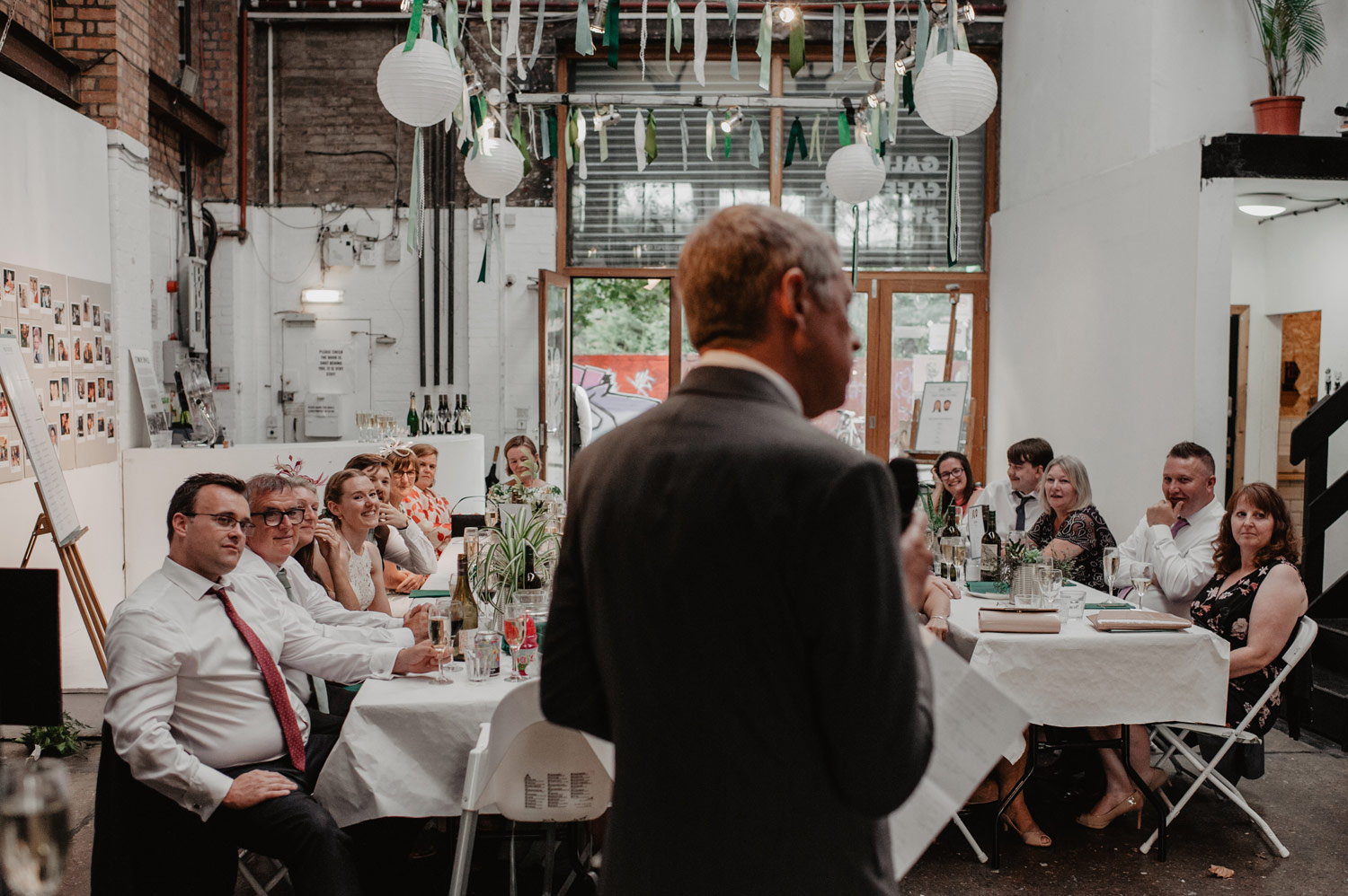 modern industrial minimalist hackney wedding stour space anne schwarz photography