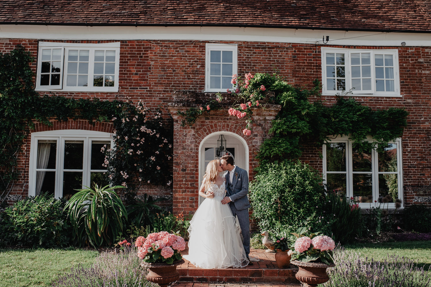 hampshire garden wedding marquee