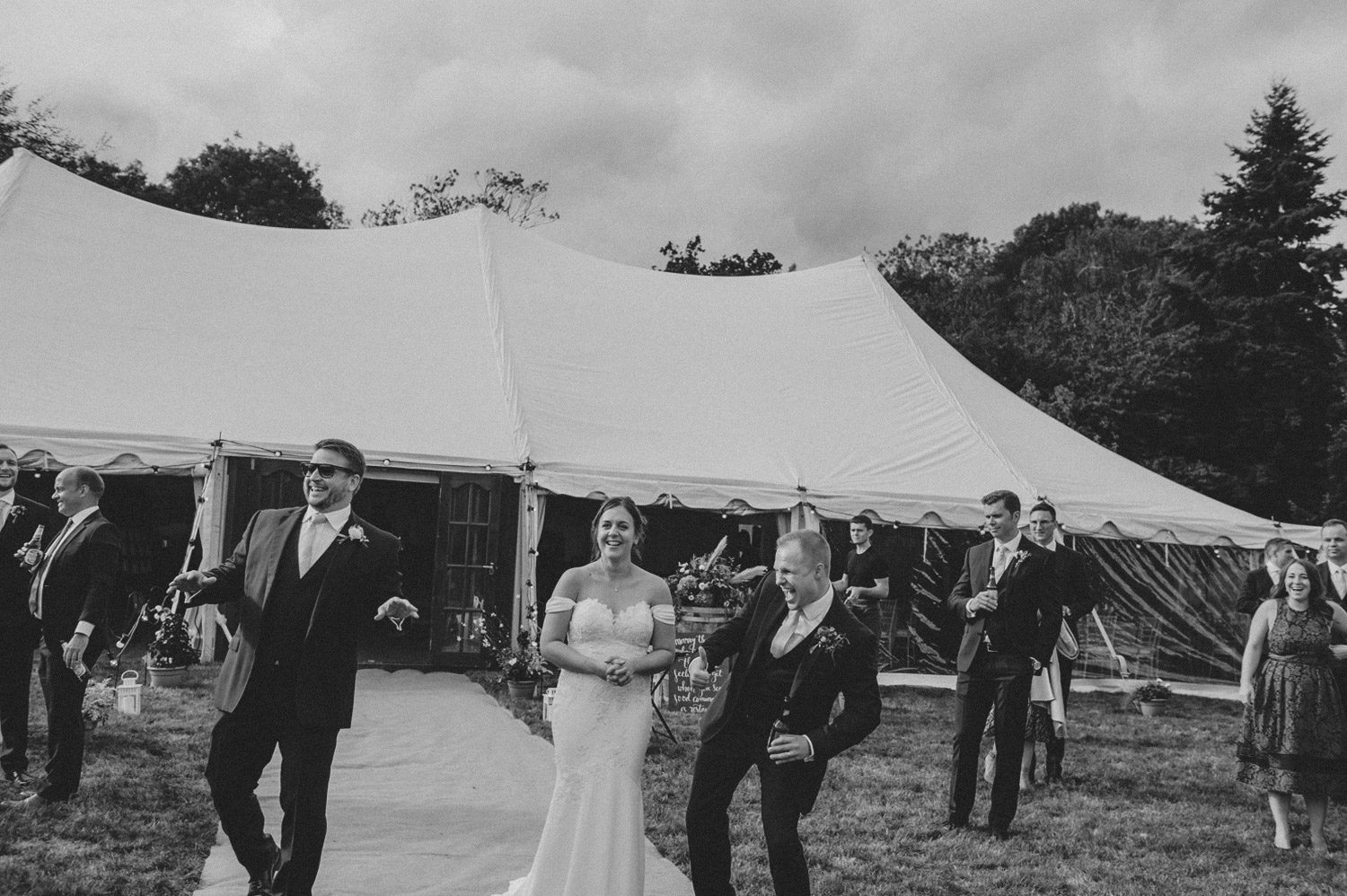 romantic marquee tipi wedding field kimblewick amersham