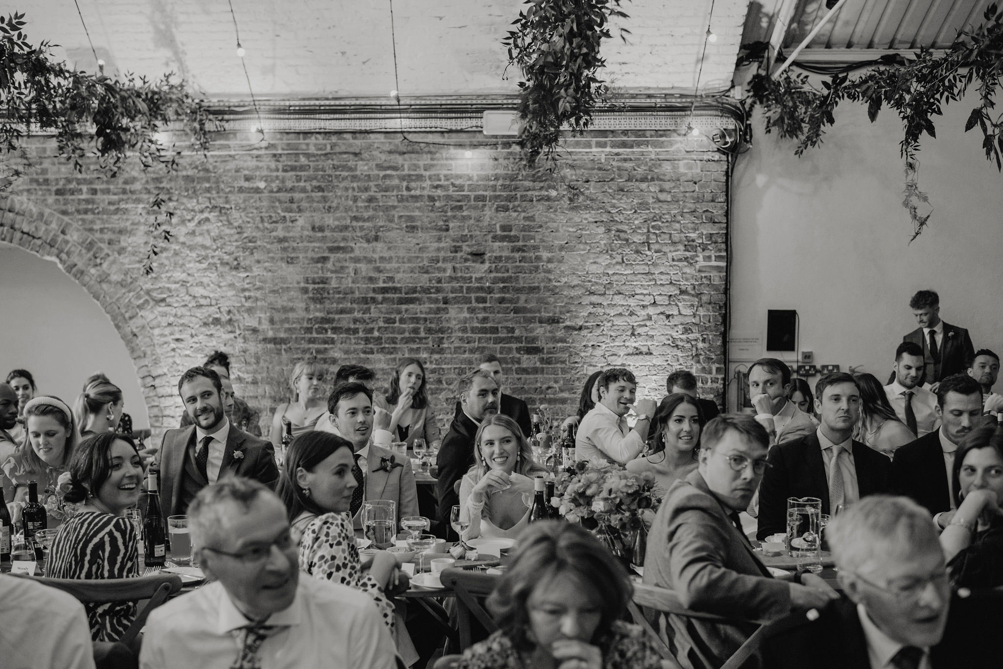 relaxed documentary wedding photography at shoreditch studios